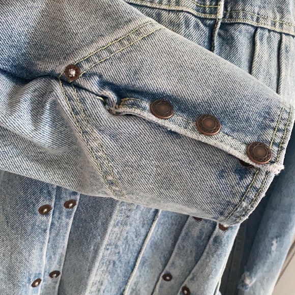FREE PEOPLE Denim Jacket - Picture 5 of 10